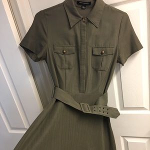 Green Dress WWII Aesthetic